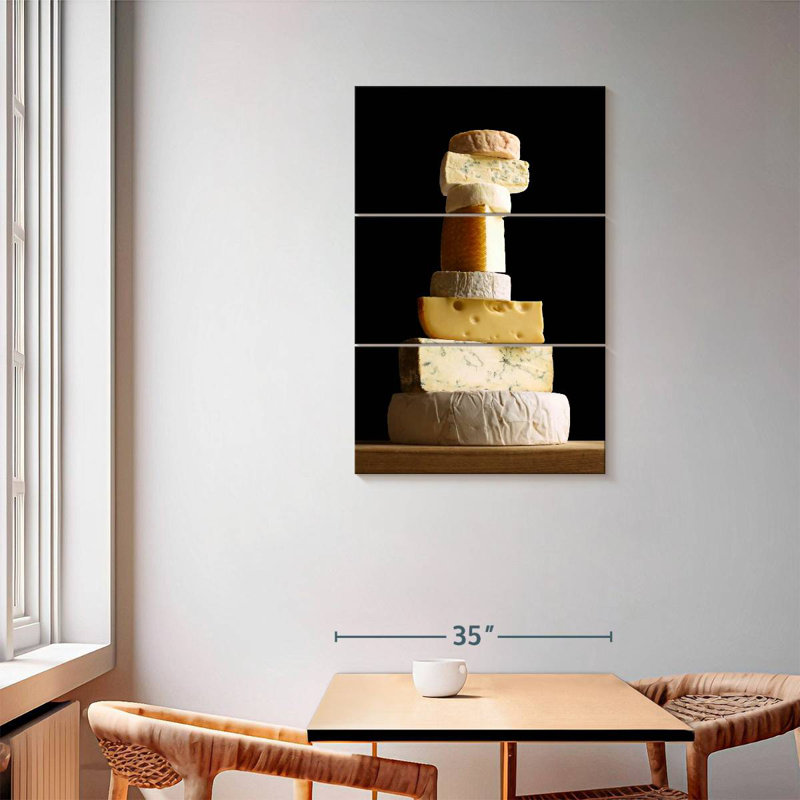 Yarlin Cheese Tower, 57" H x 36" W