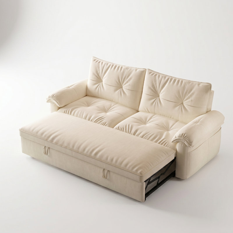 Canapé-lit escamotable 71 po 3-en-1 71 po, H 34 po x l 71 po x P 35 po