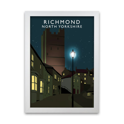Richmond North Yorkshire by Richard O'Neill - Single Picture Frame Print