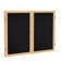 Enclosed Recycled Rubber Bulletin Boards Enclosed Cabinet Bulletin Board