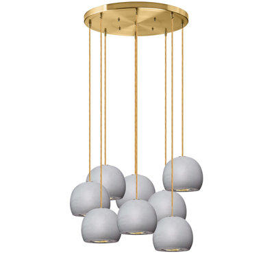 8 - Light Crystal Chandelier