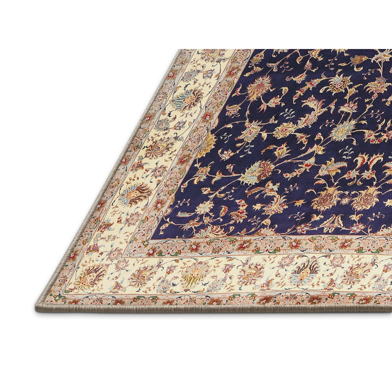 Kari Wool Oriental Indoor Rug, Rectangle 7' x 9'