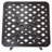 Caswell Square Metal Outdoor Side Table , 21.5'' in. W 21.5'' in. D