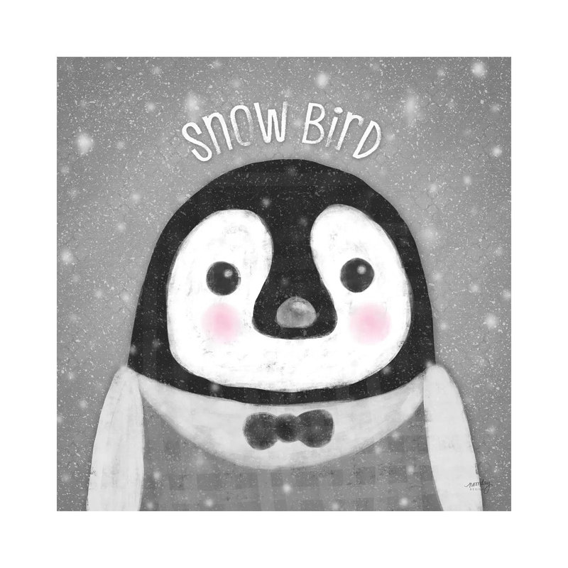 Snow Buddies II by Noonday Design - Wrapped Canvas Gallery-Wrapped Canvas Giclée, 66.04 cm H x 66.04 cm W x 1.91 cm D