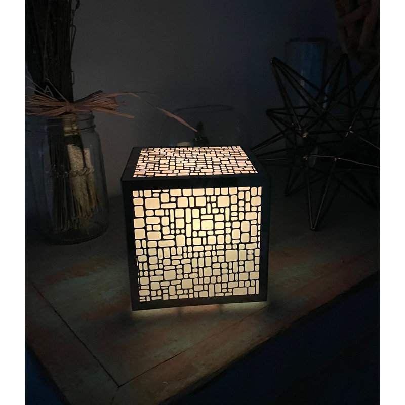 Lampe de table carrée 5 po Healdton