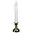 LED Christmas Candle Lamp With Automatic Timer - 8.5" - Clear - Set Of 4