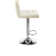Tricia Swivel Upholstered Adjustable Height Counter Stool with Metal Frame
