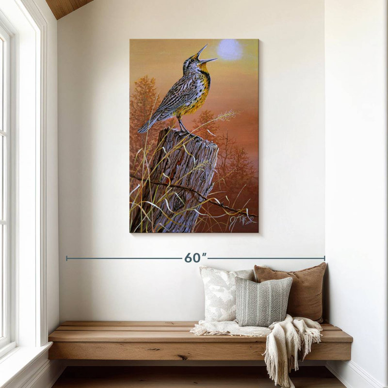 Brampt Meadowlark, 45" H x 30" W