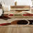 Kirsti Retro Abstract Arches Cream/Brown/Red Rug-653786582