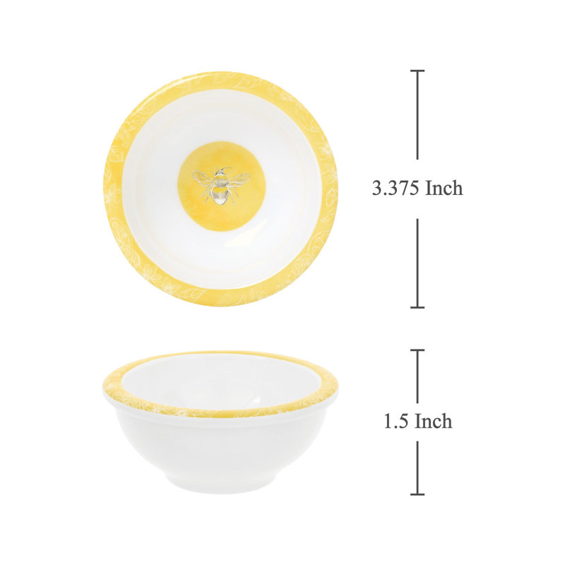 3 3/8" Mini Bowl S6, Sweet Bee