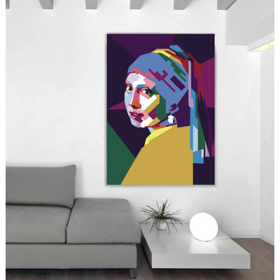 Radiant Girl Pop Acrylic Art