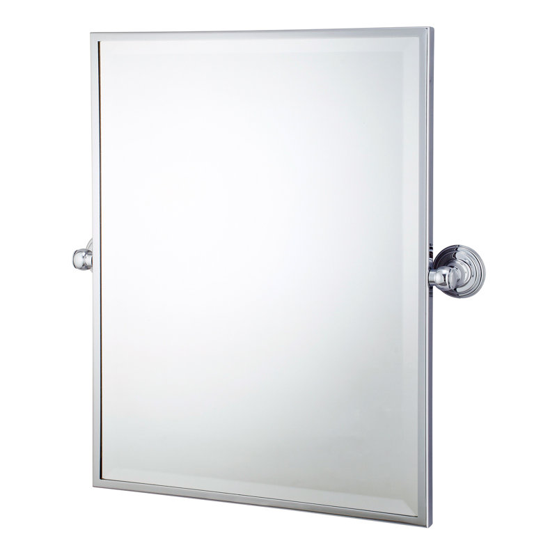 Guifford Metal Wall Mirror, Chrome