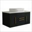 Meuble-lavabo mural 39,4 po avec lavabo vasque