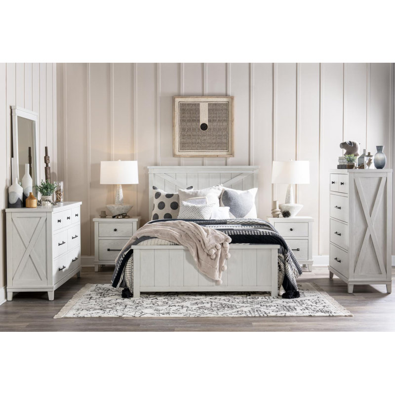 Harriett 4-Drawer Chest, White