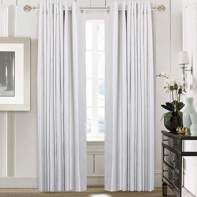Deanda Adjustable Double Curtain Pole