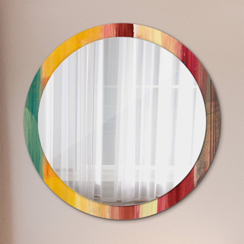 Huldar Glass Flat Wall Mirror