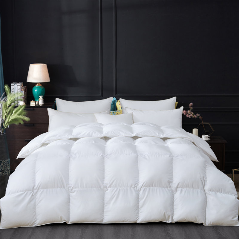 Édredon en duvet d'oie toutes saisons haute qualité de remplissage 750 po³ / oz Hotel Quality, Très grand lit