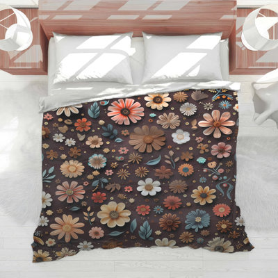 Édredon à motif floral Boho Boho