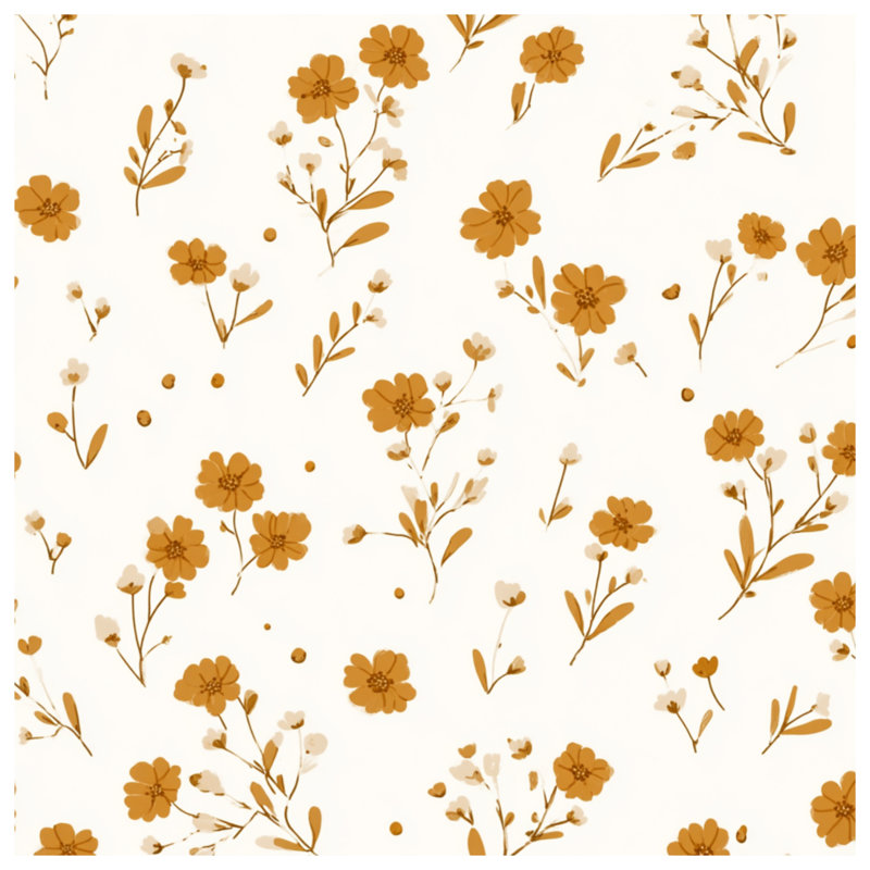 Tapisserie murale florale - Décoration murale à motif, H 50 po x l 60 po avec 4 œillets