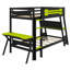 Lits superposés avec ports USB intégrés et organisateur de panneau perforé-815819320-815819322