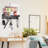 Hallway Key Holder With Tray And 5 Hooks Key Rack With Mail Storage Rack