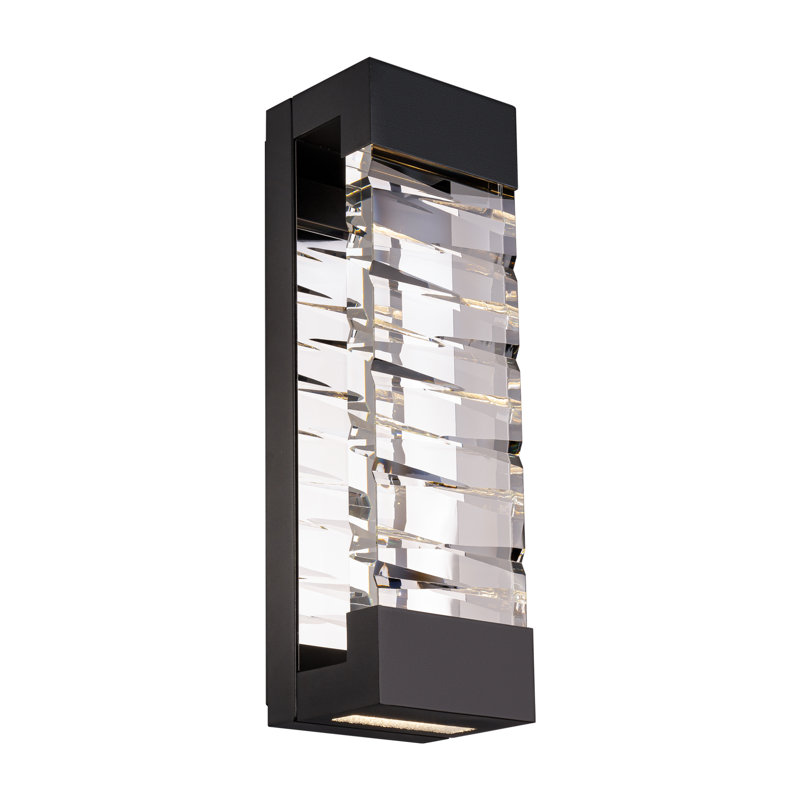 Labyrinth LED Wall Light, 26" H x 8" W x 7.5" D
