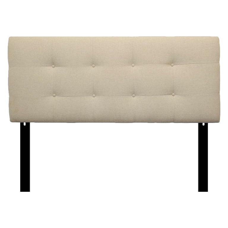 Allande Upholstered Headboard, Arcadia Pebble, California King