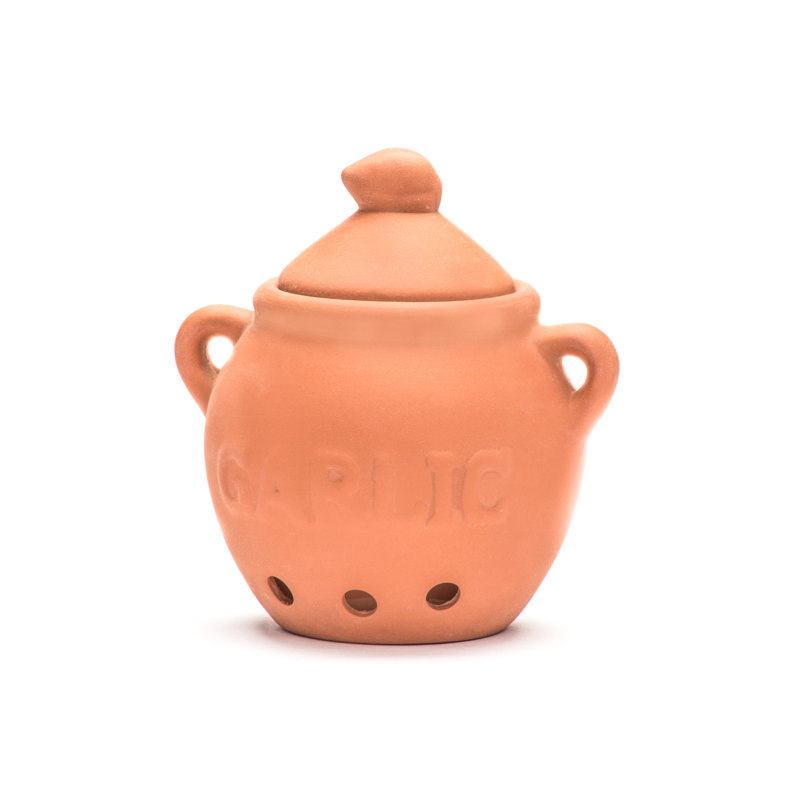 Pot de rangement à l'ail