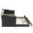 Twin Daybed With Trundle, Twin Size Daybed With 2 Storage Drawers, Wooden Sofa Bed With Upholstered Button Tufted Backrest For Living Room, Bedroom, Guest Room,Black-464570238