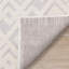 Kozlov Geometric Machine Woven Polypropylene Area Rug in Cream-792265817