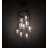 9 - Light Dimmable Cylinder Chandelier