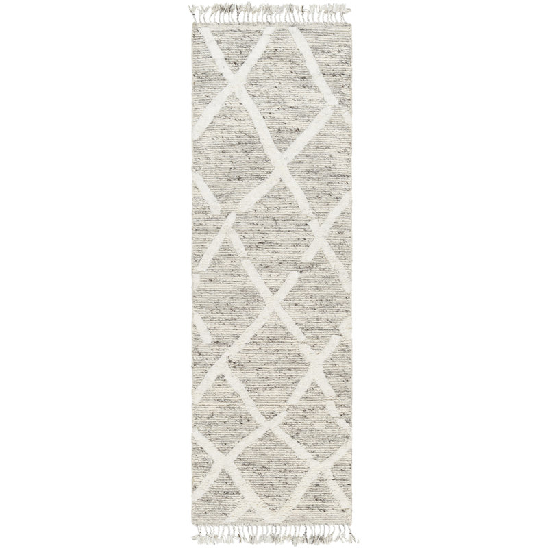 Reyleigh Wool Geometric Indoor Rug, Runner 2'6" x 8'