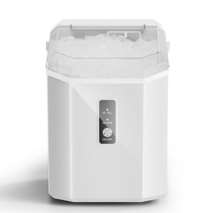  HiCOZY Dual-Mode Nugget Ice Maker Countertop, Compact Crushed  Ice Maker, Produce Ice in 5 Mins, 55LB Per Day, Self-Cleaning and Automatic  Water Refill (Black) : Appliances