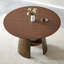 Table de salle à manger ronde 47,25 pouces avec couche de rangement