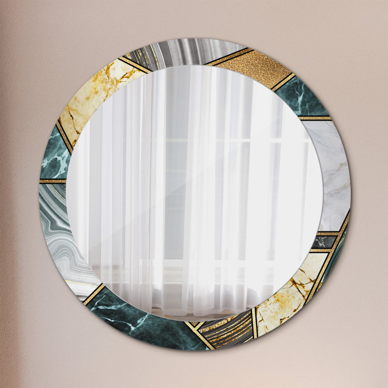 Huldar Glass Flat Wall Mirror