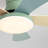 36" Dimmable Modern 5-Color Blade LED Ceiling Fan with Remote for Kid’s Rooms