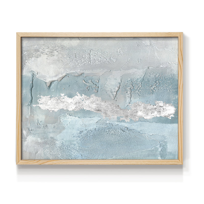 Blue Mist II - Reproduction encadrée - Restickable, Naturel, H 22 po x l 28 po