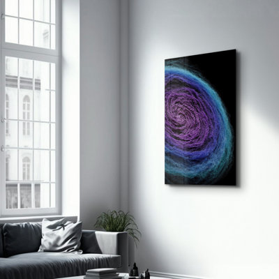 Elegant Tempered Glass Wall Art Painting, 18.1 x 28.3 inches | 100% Tempered Glass, Thickness: 0.16 inches | UV Printed for Vibrant Colors & Durability | Perfect for Home Decor & Modern Aesthetics