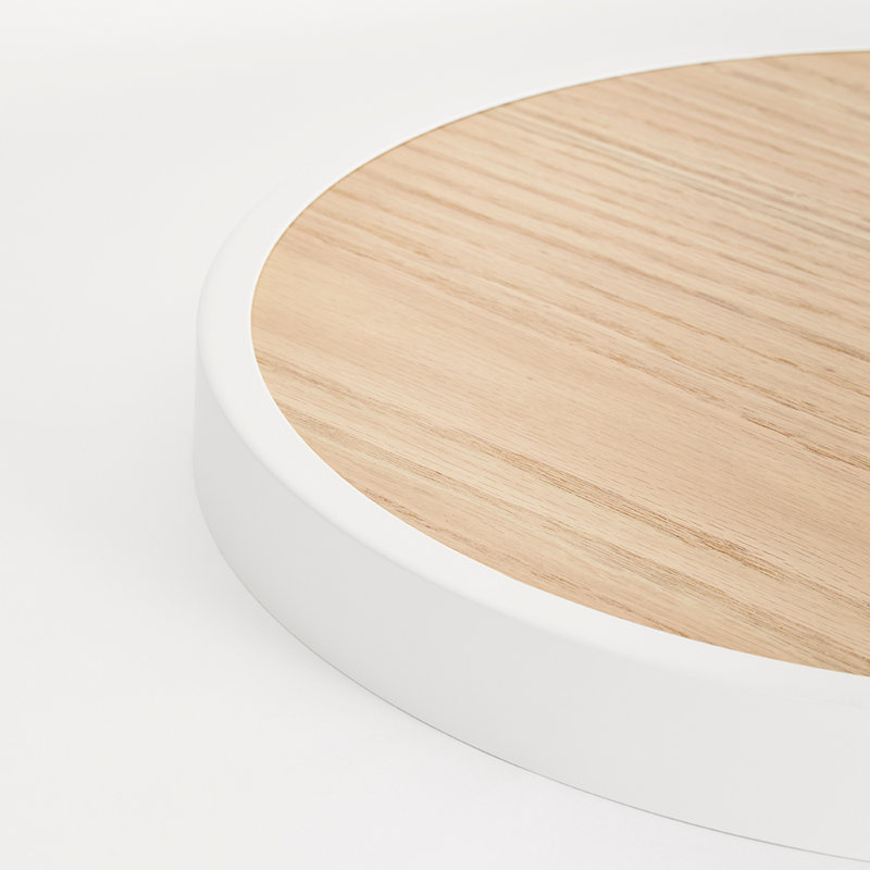 Luminaire suspendu à 9 lumières Voronoi II, Chêne