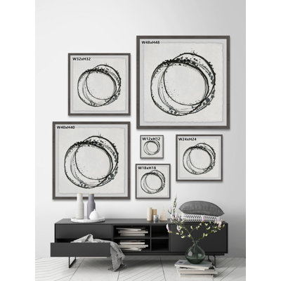 Infinite Circles by Julia Posokhova - Single Picture Frame Print