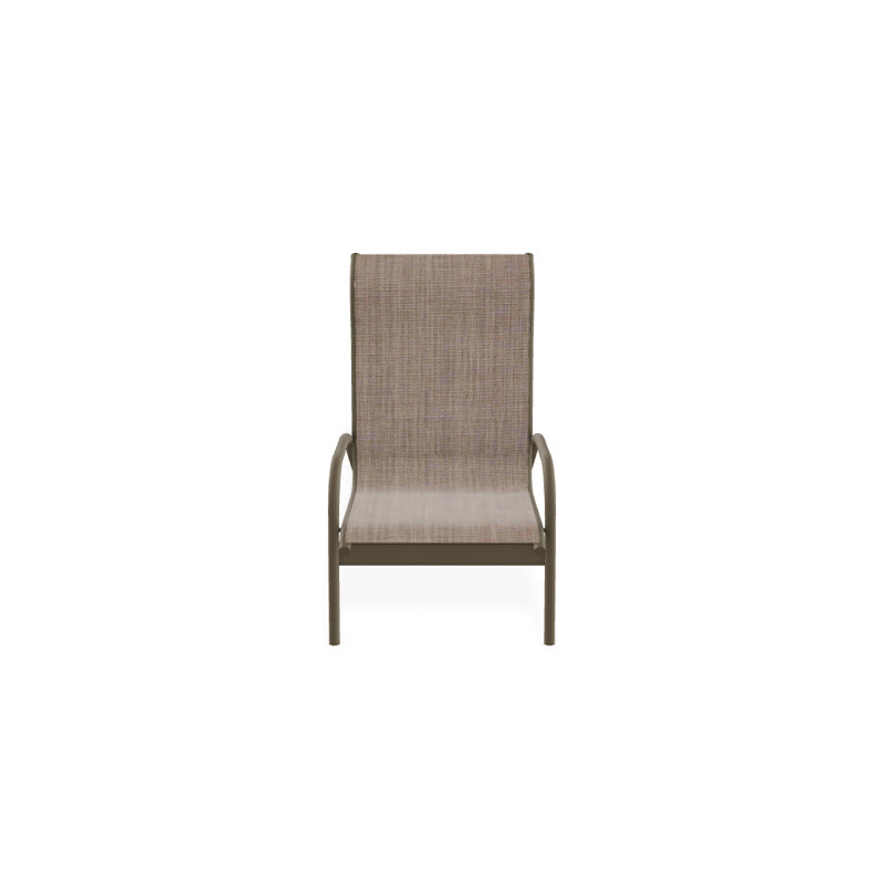 Gardenella Patio Chair, Beachwood, Augustine Fennel Sunbrella®