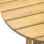 Table de bistro ronde en bois, finition, 28,26 de large, résistante aux intempéries, table décorative avec style