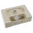 14" L x 10" W Rectangular Ceramic Wall Mount Bathroom Sink with Faucet Hole