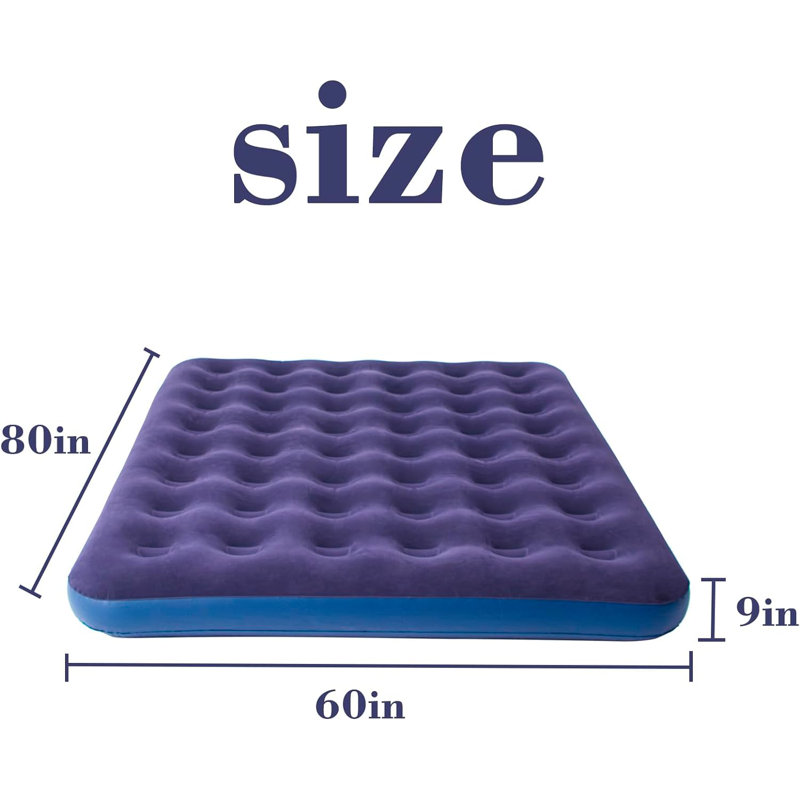 Matelas gonflable 9 po, Grand lit