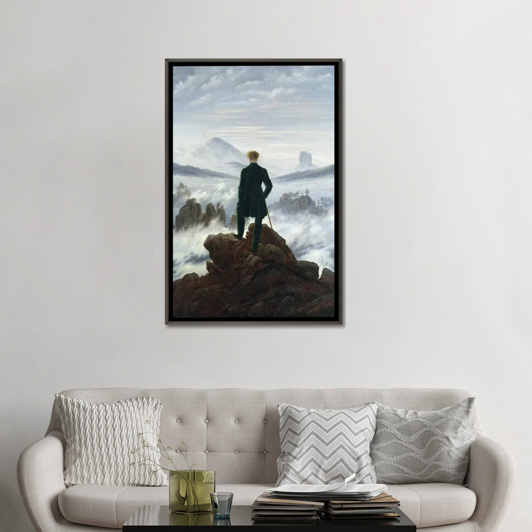 " The Wanderer Above The Sea Of Fog, 1818 " by Caspar David Friedrich East Urban Home Mat
