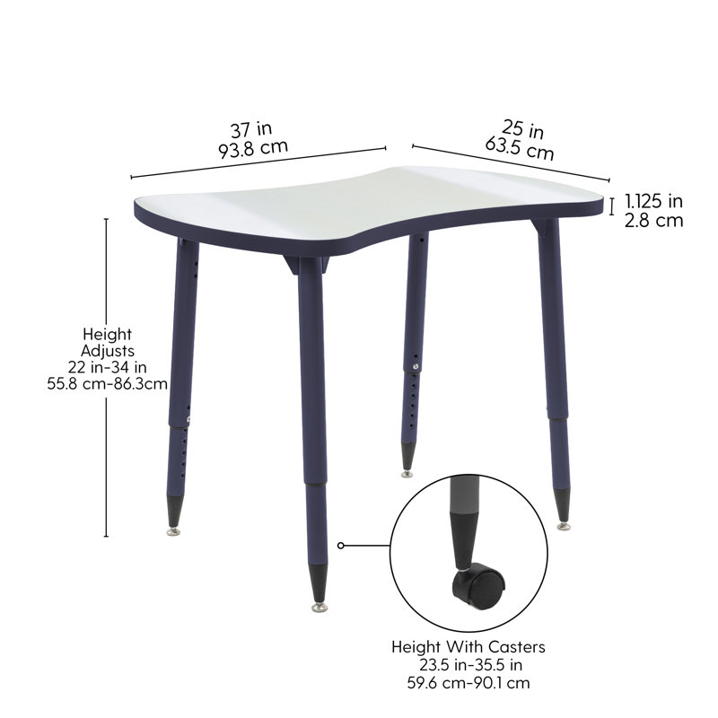Table d'activité Adapte 25 x 37 Bowtie, Marine