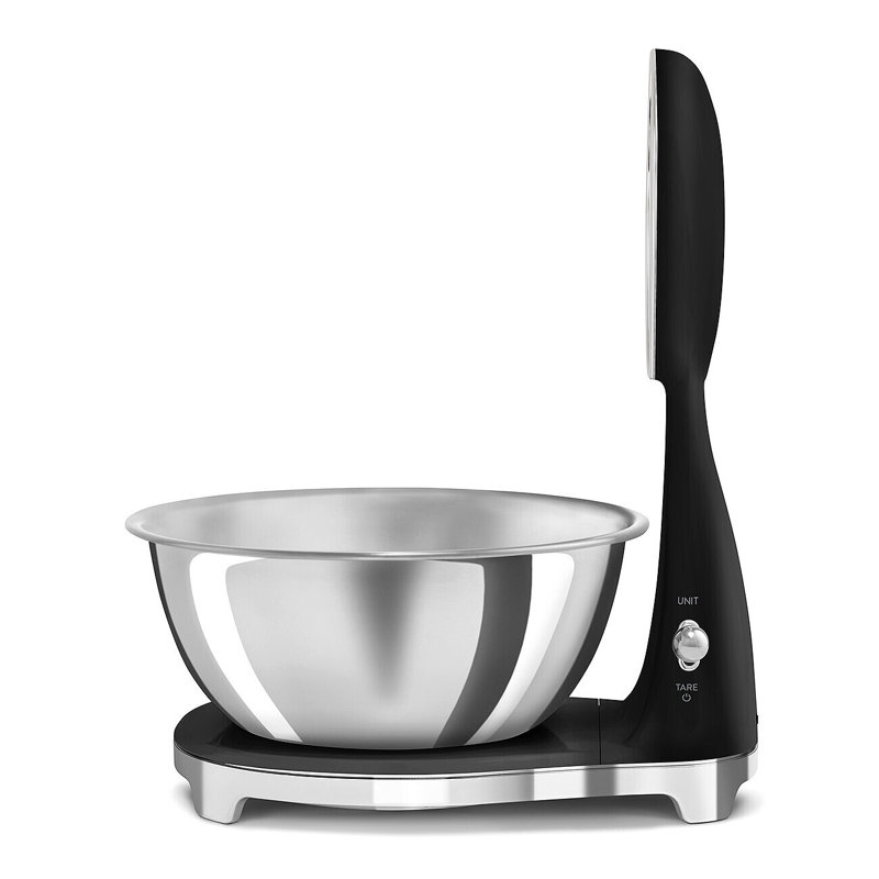 Balance de cuisine analogique et numérique Smeg, Noir / argenté