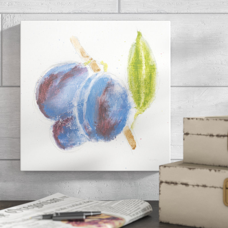 Garden Delight VI by Emily Adams - No Frame Painting on Canvas, 30cm H x 30cm W x 3.8cm D