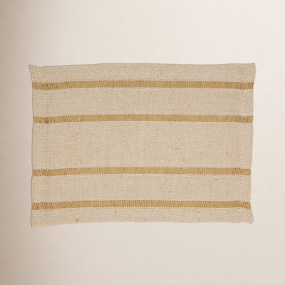 Reversible Jute Placemat and Napkin Set