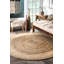 Buse Solid Colour Jute / Sisal Hand Woven Area Rug-1984467909